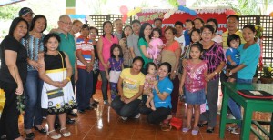 Adoptive/Foster parents with their children during their first ‘congress.’