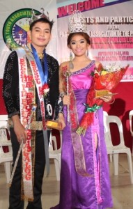 Mr.Alvin Corleto of Pangasinan Chapter and Ms. Lizette Asilo of Urdaneta Chapter were crowned as PYAP Ambassador/Ambassadress 2013.