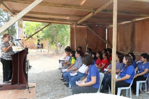 AVRC 1 Training Superintendent II Elizabeth C. Manuel states the history on how they propose and work on the project to upgrade AVRC I.