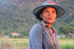 Garaña, a rebel returnee, reminisces the past when she used to be a rebel walking through the mountainous area of Ilocos Sur, Ilocos Norte, and Abra.