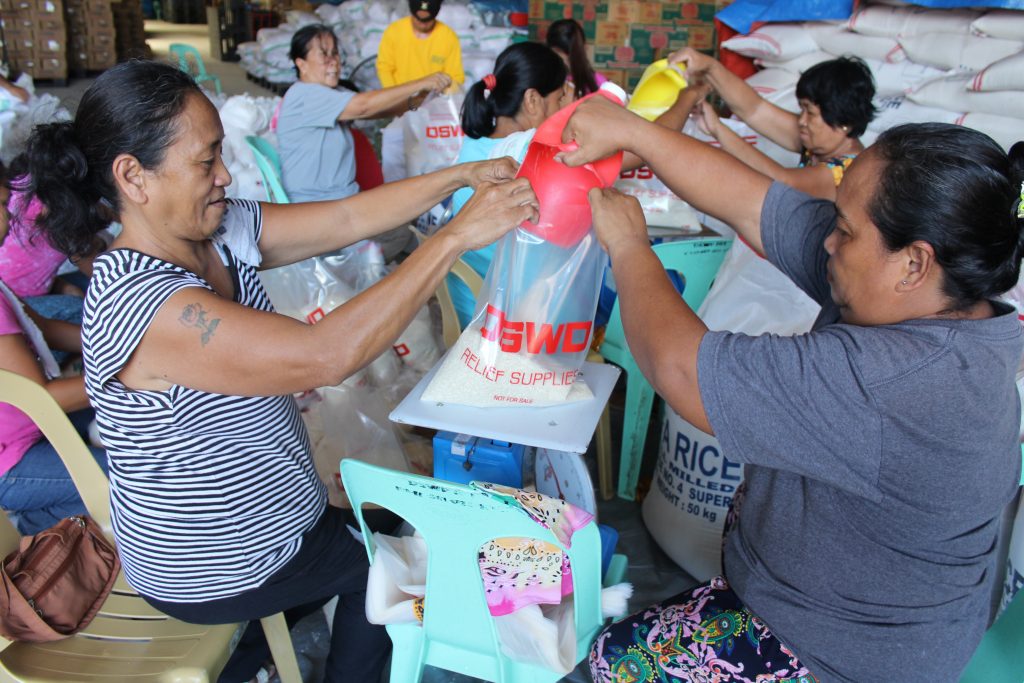 Dswd Fo 1 Augments Relief Supplies To Storm Ineng Affected Families Dswd Field Office I